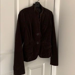 Brown suede Lucky Brand blazer